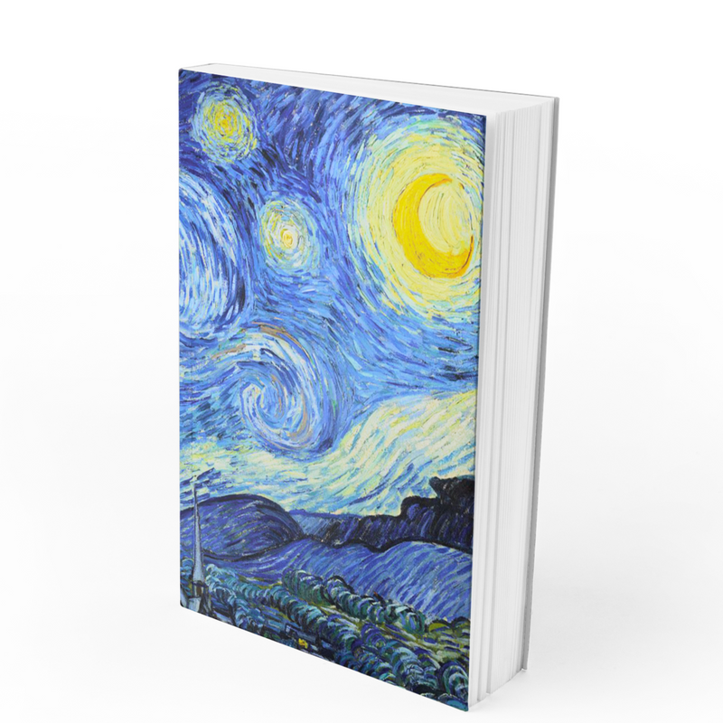 Memmo A5 Blank Notebook - Starry Night