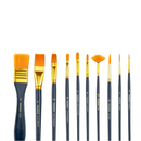 Meeden Acrylic Paint Brush Set of 10 in Carry Case