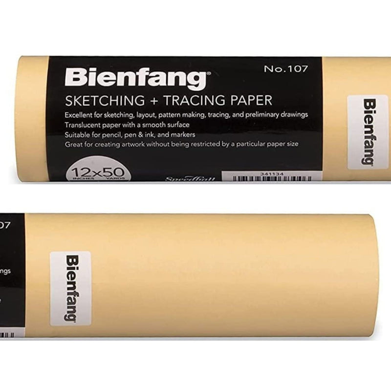 Bienfang Canary Tracing Roll 30gsm 12in x 20yd