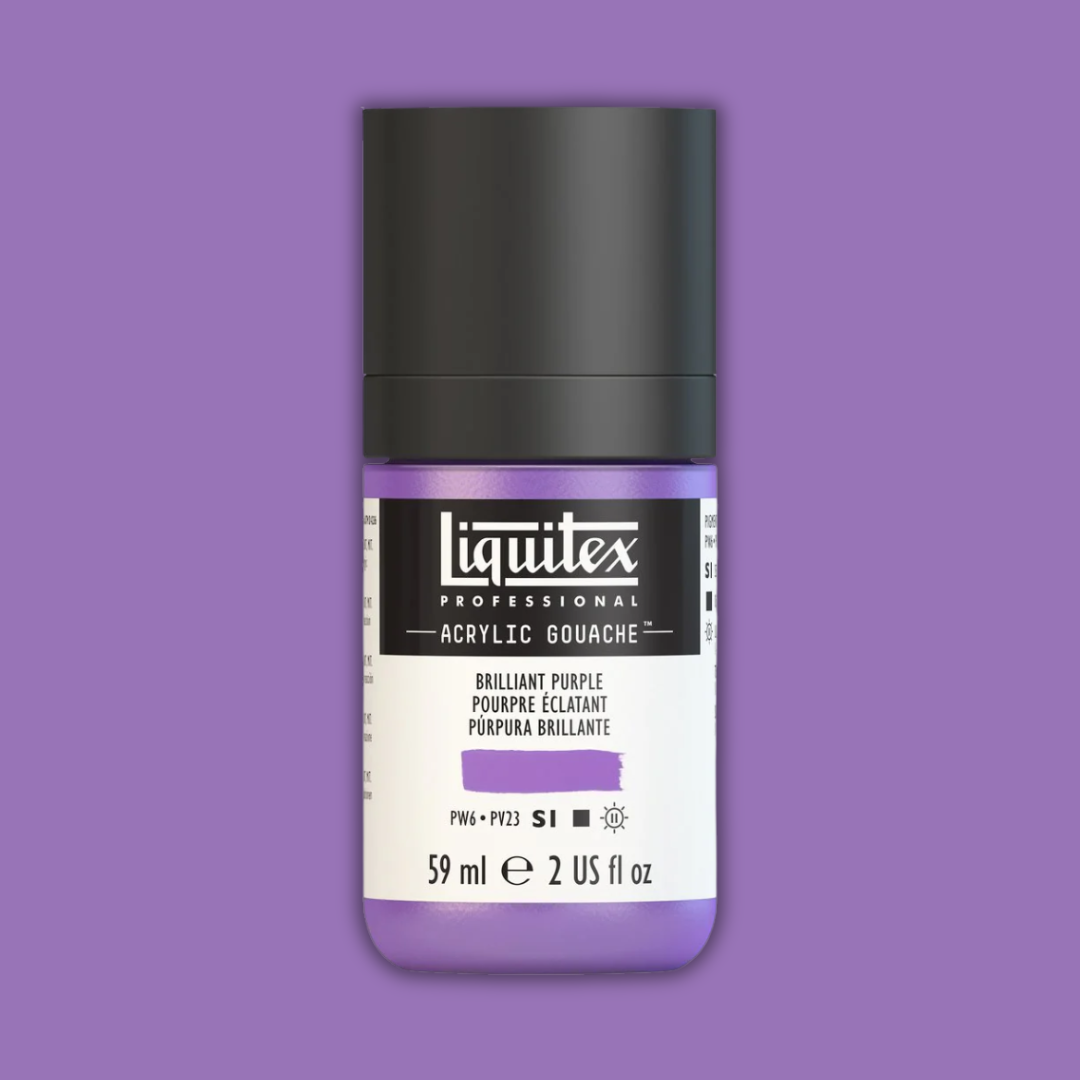 Liquitex Professional Acrylic Gouache 59ml Brilliant Purple S1