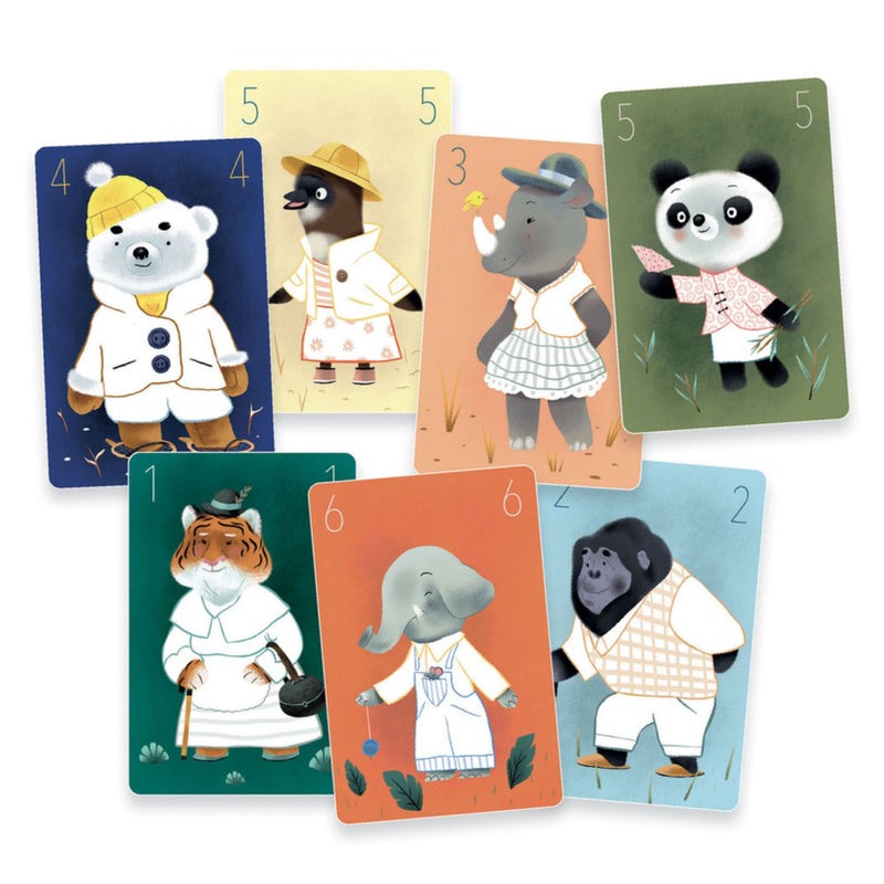 Djeco Do It Yourself - Creature Chic Card Game
