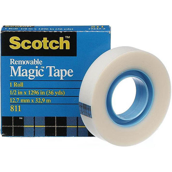 Scotch Removable Magic Tape 19mm x 33m