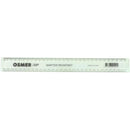 Osmer Shatterproof Clear 30cm Ruler