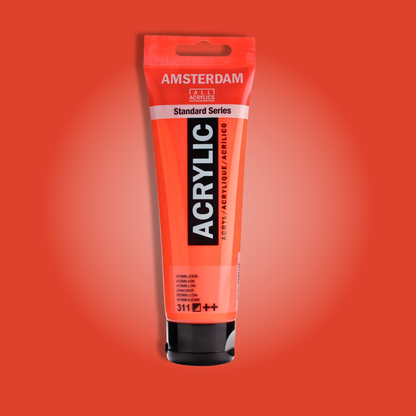 Amsterdam Acrylic 120ml 311 Vermilion