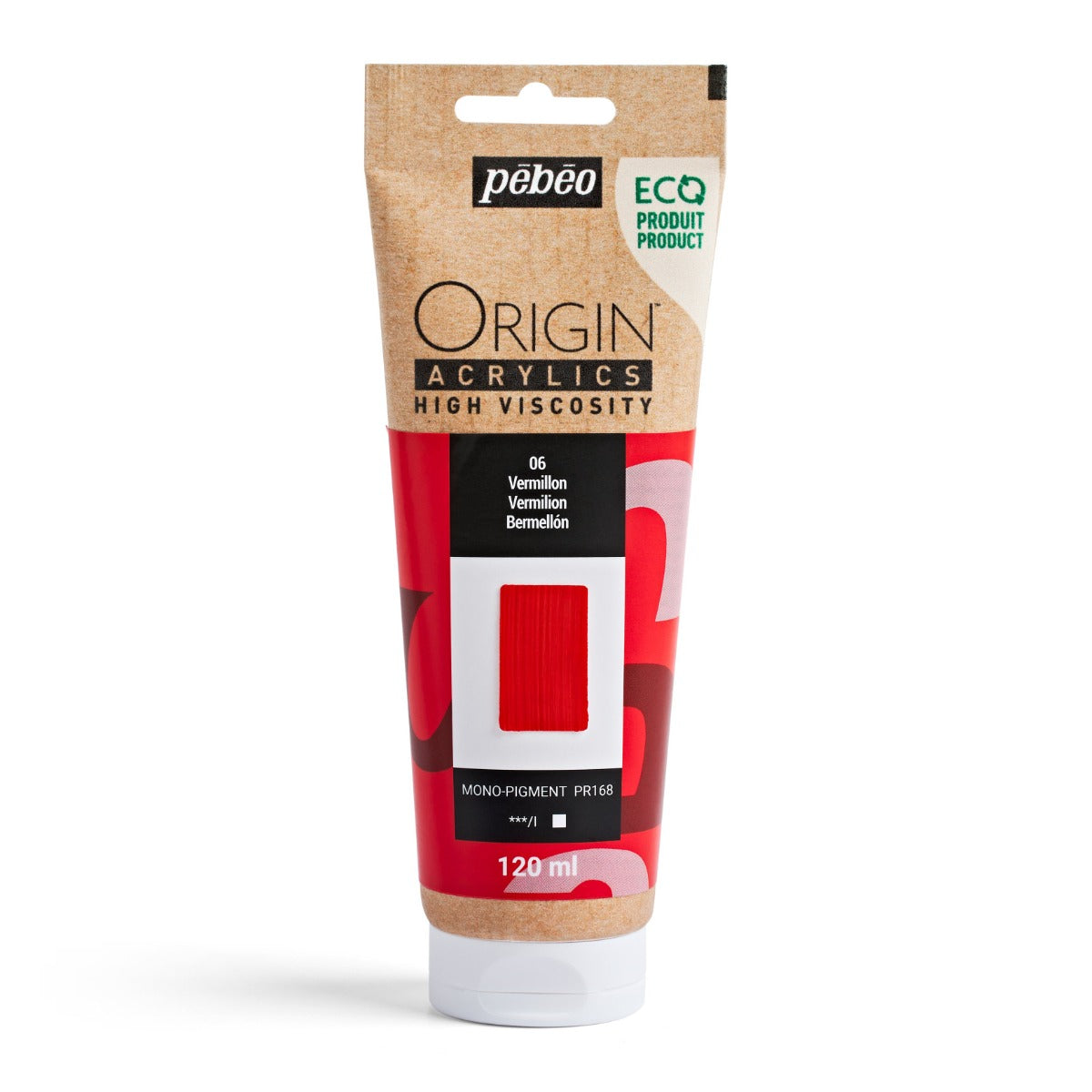 Pebeo Origin Acrylic 120ml Vermilion