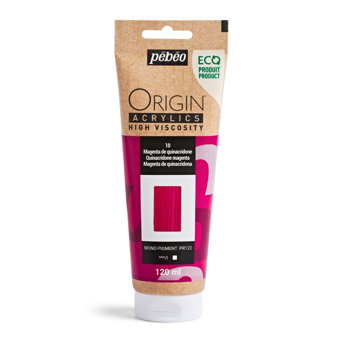 Pebeo Origin Acrylic 120ml Quin Magenta