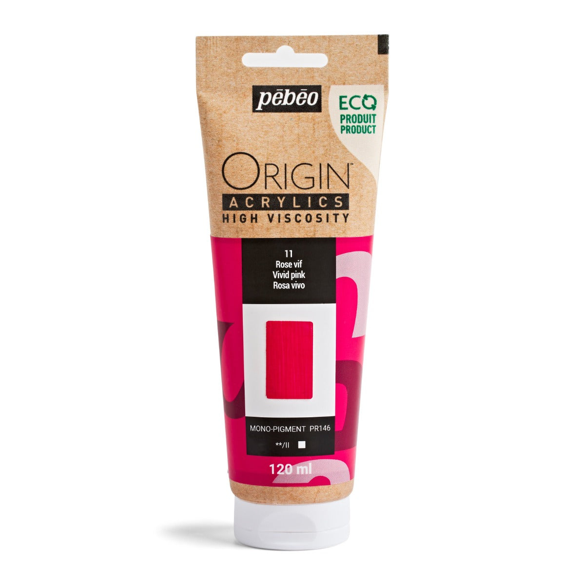 Pebeo Origin Acrylic 120ml Vivid Pink