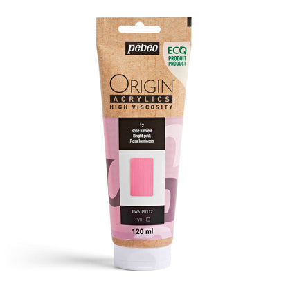 Pebeo Origin Acrylic 120ml Bright Pink