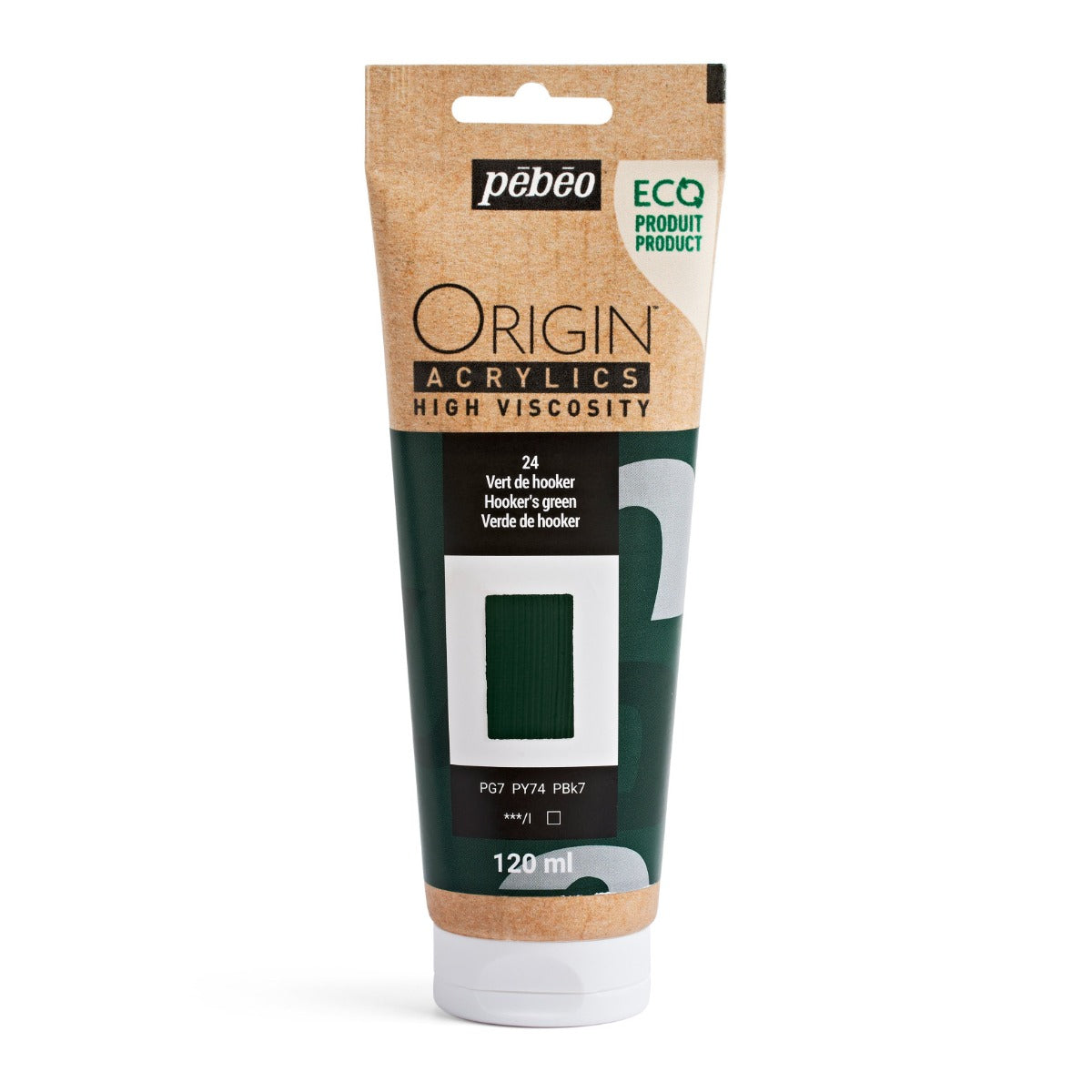 Pebeo Origin Acrylic 120ml Hookers Green