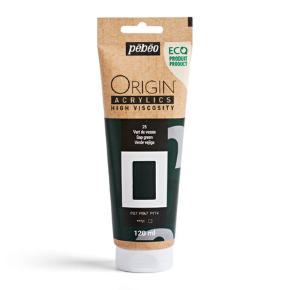 Pebeo Origin Acrylic 120ml Sap Green