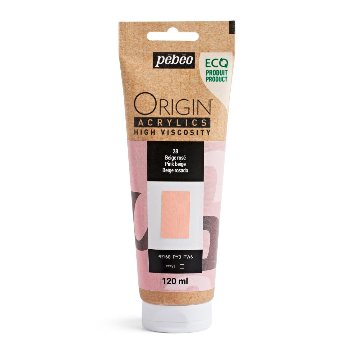 Pebeo Origin Acrylic 120ml Pink Beige