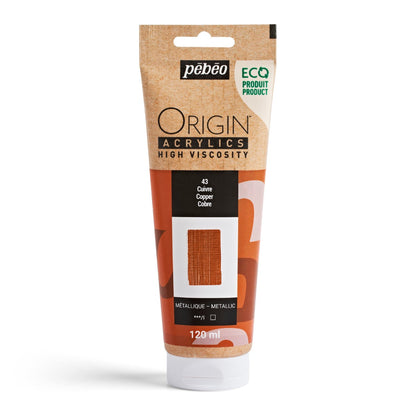 Pebeo Origin Acrylic 120ml Copper