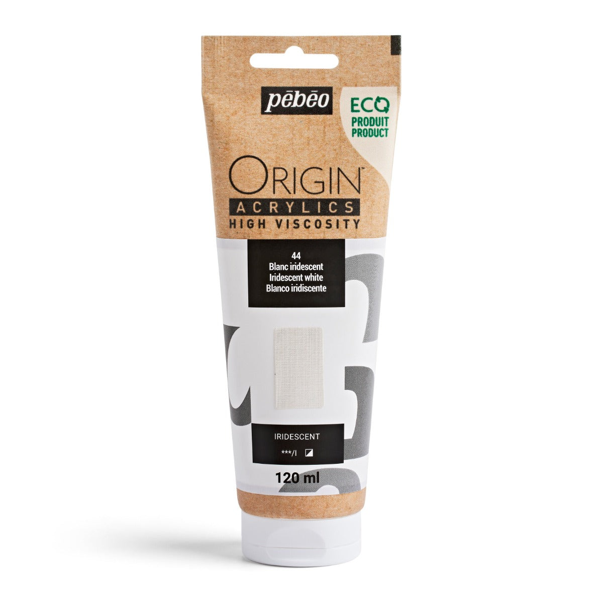 Pebeo Origin Acrylic 120ml Iridescent White