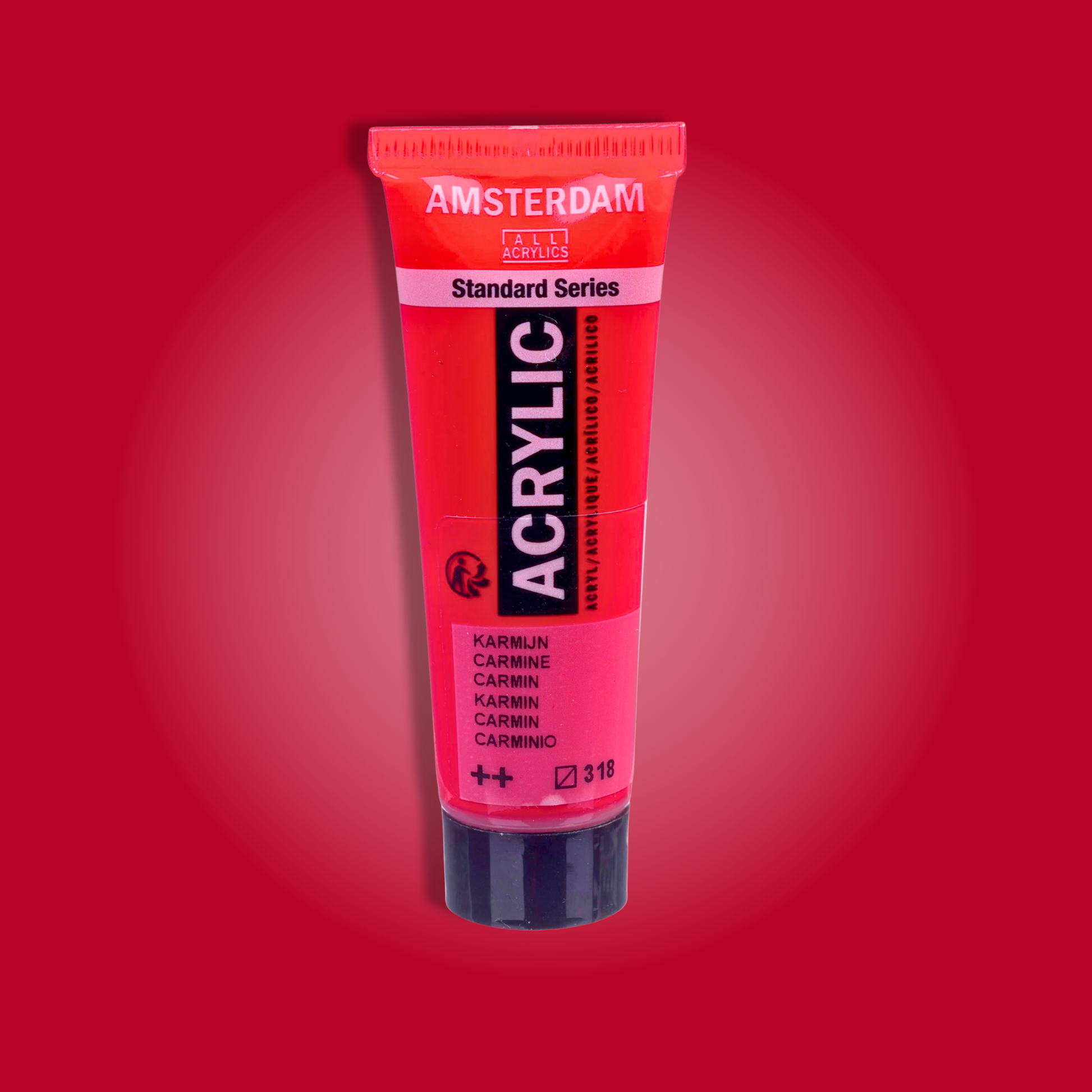 Amsterdam Acrylic 120ml 318 Carmine