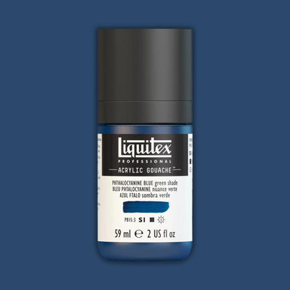Liquitex Professional Acrylic Gouache 59ml Phthalo Blue GS S1