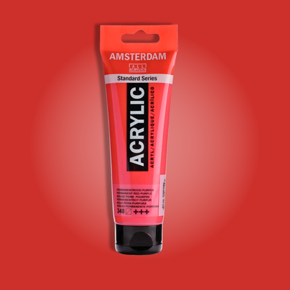 Amsterdam Acrylic 120ml 348 Perm Red Purple