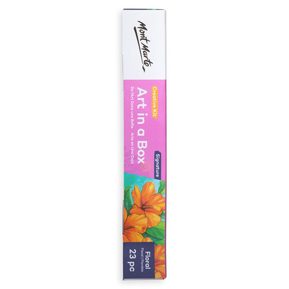 Mont Marte Art in a Box - Creative Kit - Floral 23pc