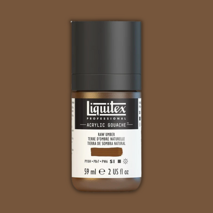Liquitex Professional Acrylic Gouache 59ml Raw Umber S1