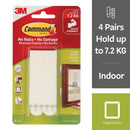 Command 3M 17206 Picture Hanging Strips Lge White