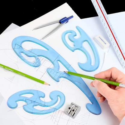 Staedtler French Curves 3pcs Wallet image 3