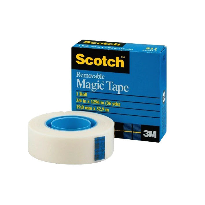 Scotch Removable Magic Tape 19mm x 33m