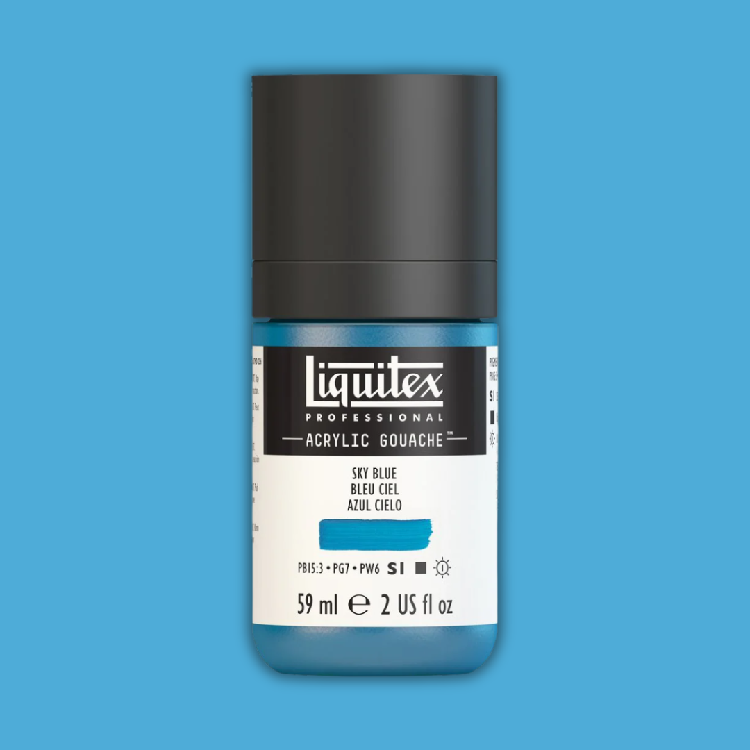 Liquitex Professional Acrylic Gouache 59ml Sky Blue S1