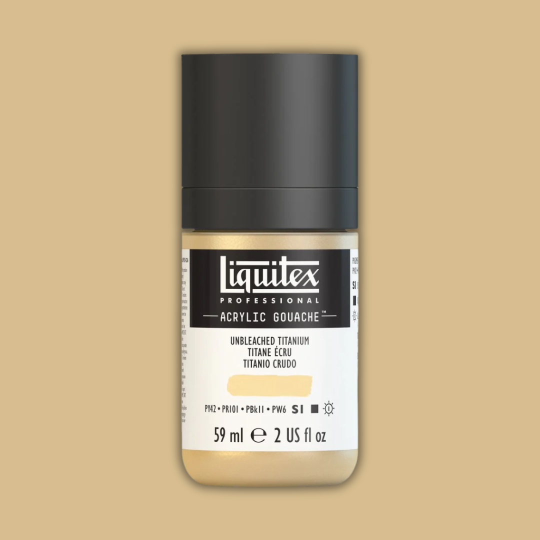 Liquitex Professional Acrylic Gouache 59ml Unbleached Titanium S1