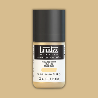 Liquitex Professional Acrylic Gouache 59ml Unbleached Titanium S1