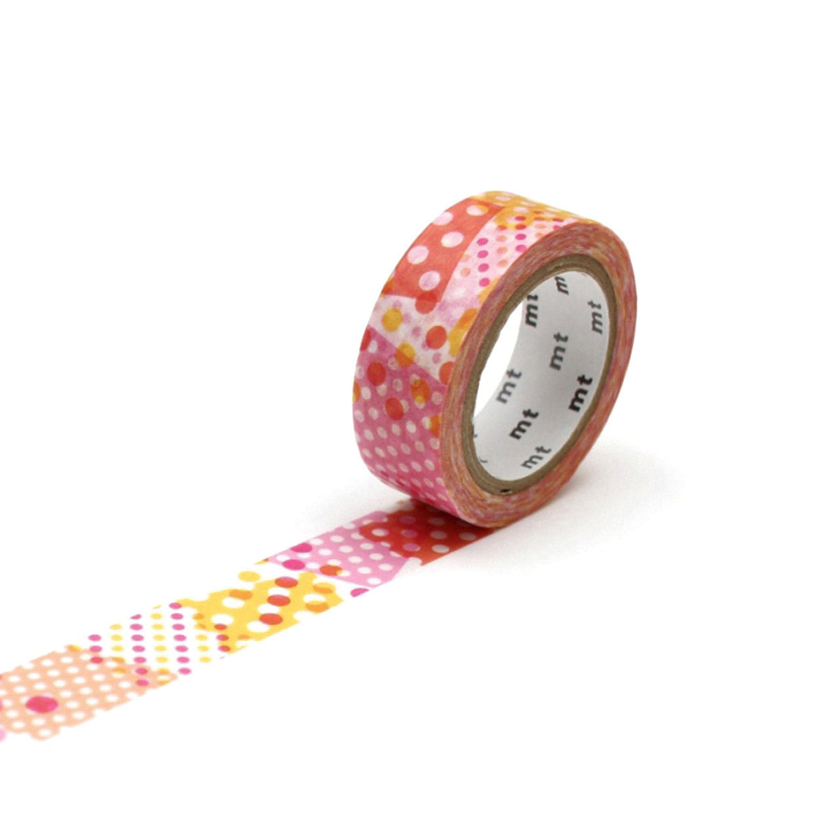 Masking Tape - Single Roll 15mm - Negapoji Dot Pink