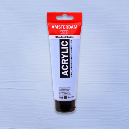 Amsterdam Acrylic 120ml 505 Pastel Ultramarine Lgt