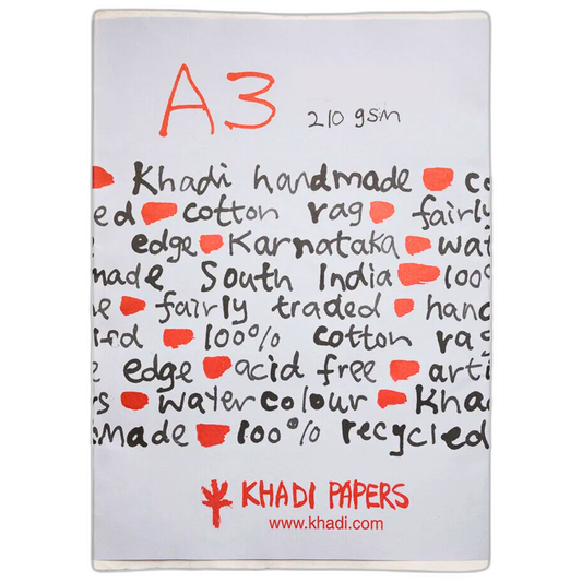 Khadi Rag Paper 210gsm Medium
