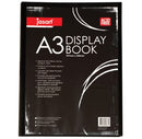 Jasart Professional Display Book with Insert Spine A3 Black 20 pages