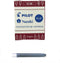 Pilot IC-50-L Blue Fountain Pen Cartridge for Kakuno Pen