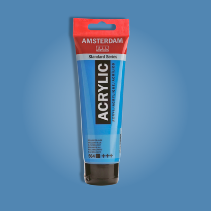 Amsterdam Acrylic 120ml 564 Brilliant Blue