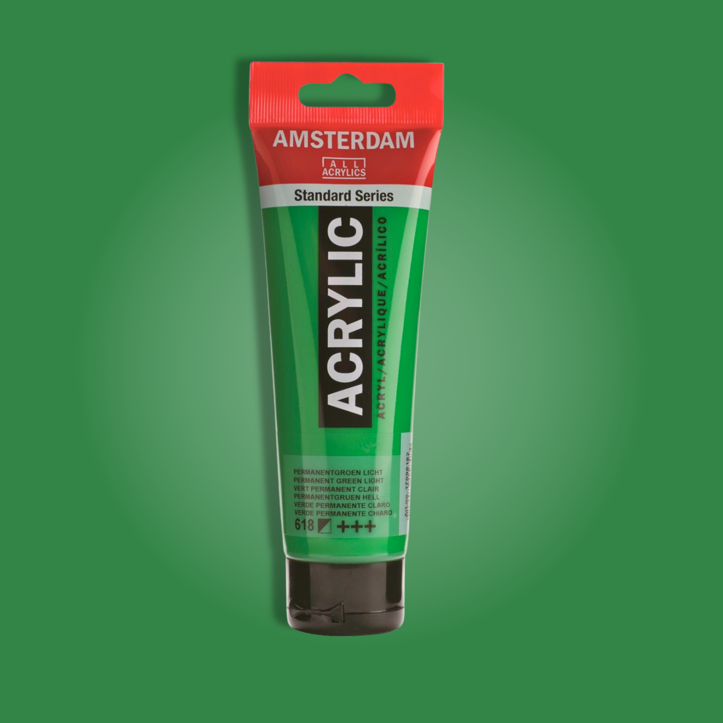 Amsterdam Acrylic 120ml 618 Perm Green Lt