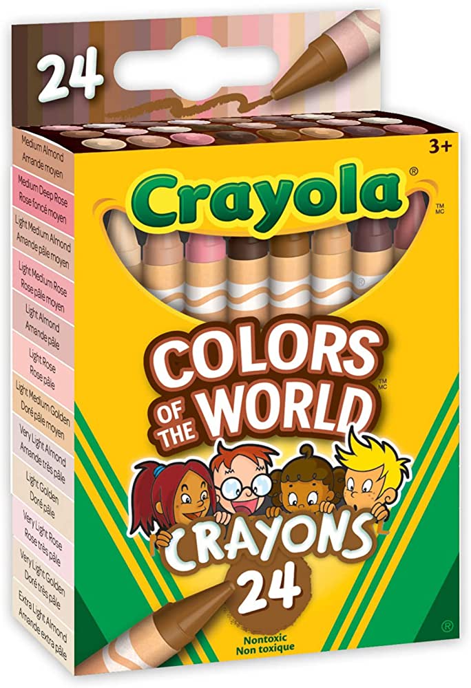 Crayola Colours of the World Crayons 24pce