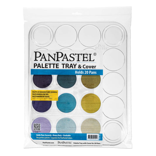 PANPASTEL PALETTE/TRAY w/LID - for 20 COLOURS Default Title