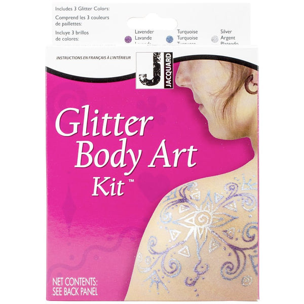 Jacquard Glitter Body Art Kit