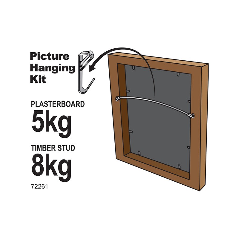Everhang Picture Hanging Kit up to 8kg