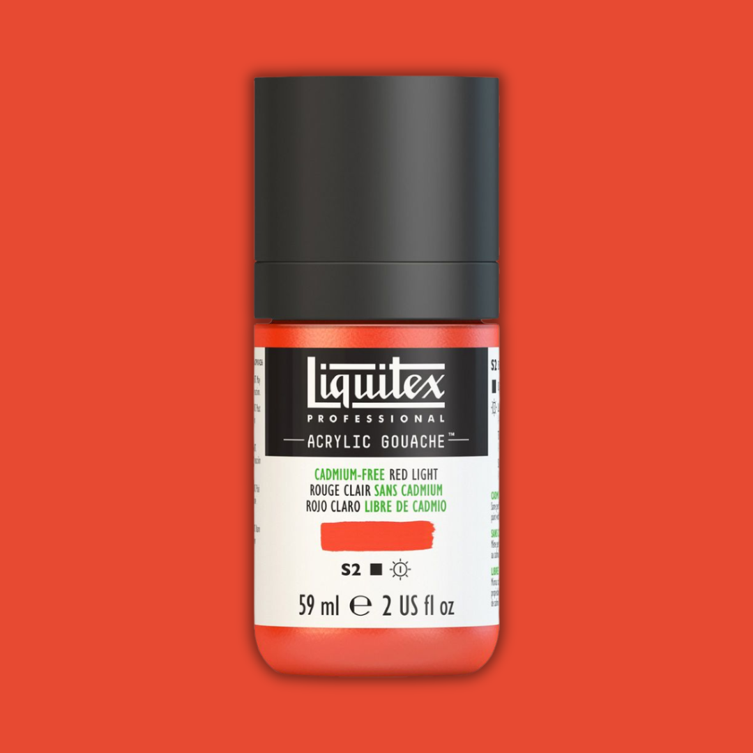Liquitex Professional Acrylic Gouache 59ml Cadmium Free Red Light S2