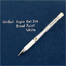 Signo Gel Ink Pen - 1.0mm Broad - White