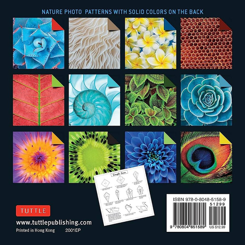 Origami Paper 500 Sheets Nature Photo Patterns