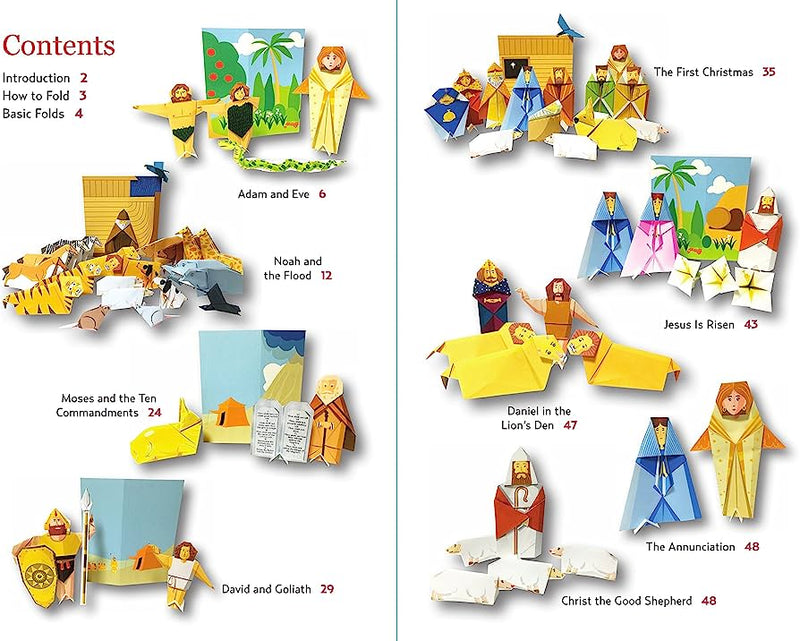 Origami Bible Stories for Kids