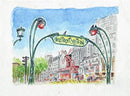 Clairefontaine Watercolour Learning Pad 10 x 15cm Cityscapes