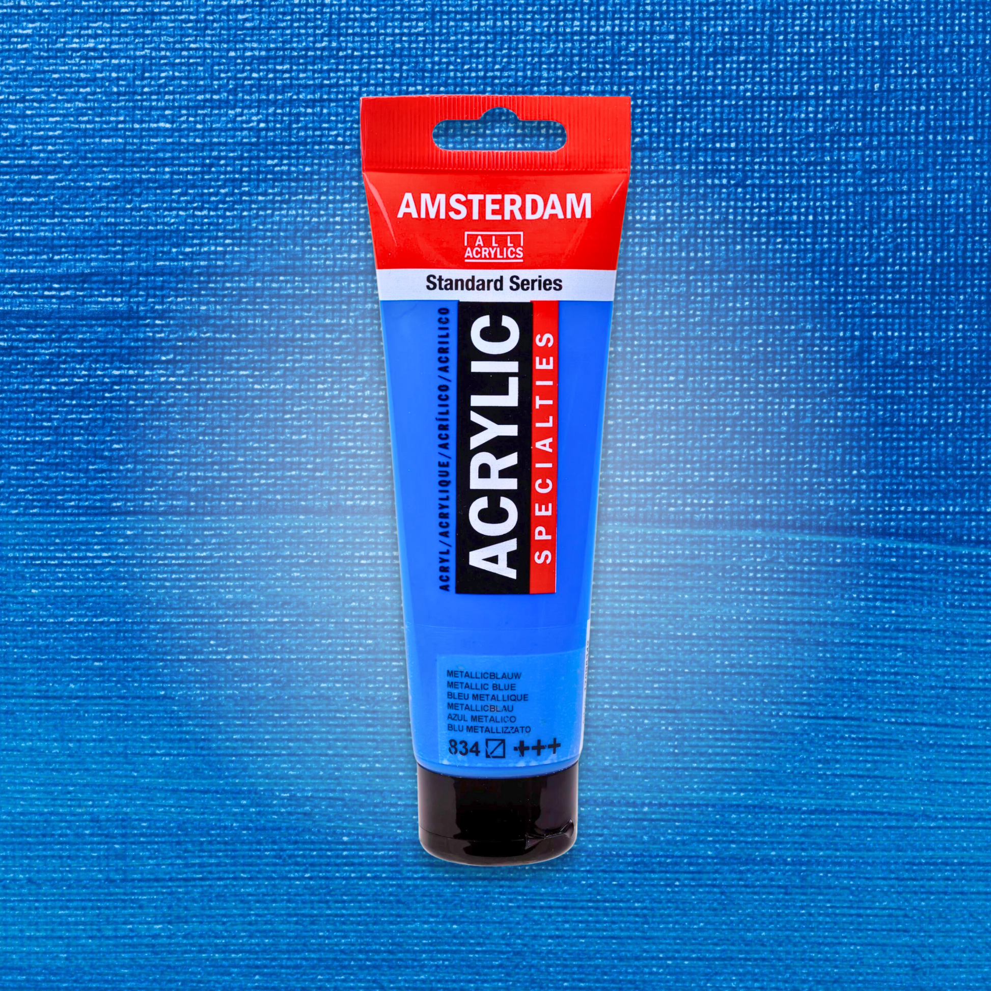 Amsterdam Acrylic 120ml 834 Metallic Blue