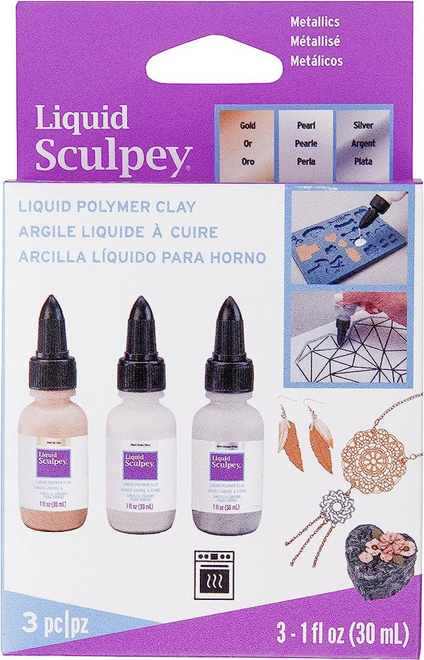 Liquid Sculpey Multipack - Metallics