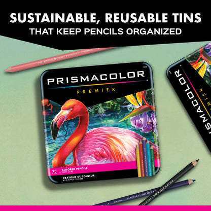 PRISMACOLOR Premier Coloured Pencil Tin of 12