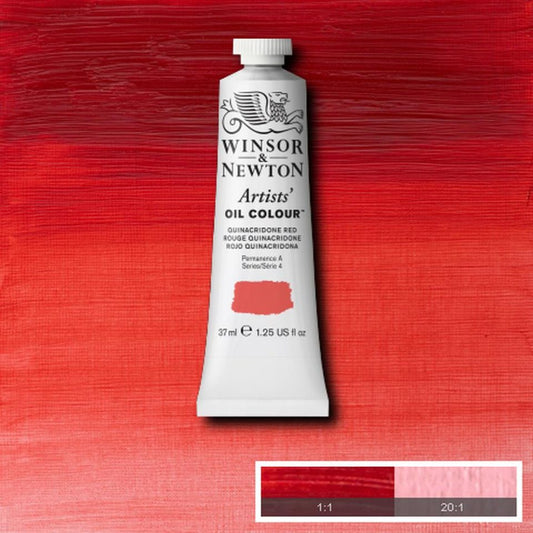 Winsor and Newton Artists Oil Colour 37ml S4 Quin Red