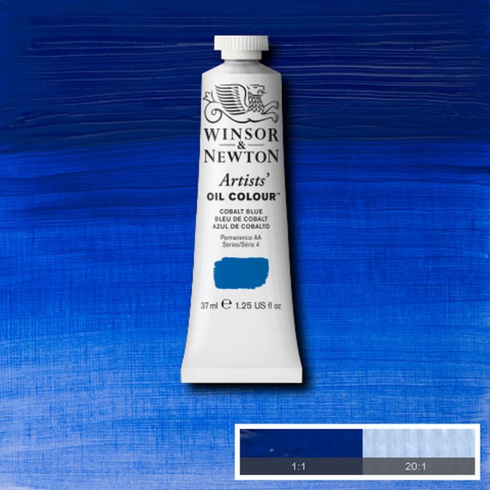 Winsor and Newton Artists Oil Colour 37ml S4 Cobalt Blue