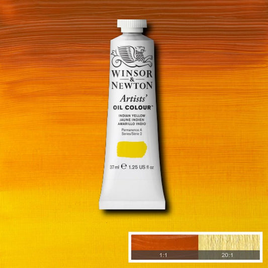 Winsor and Newton Artists Oil Colour 37ml S2 Indian Yellow